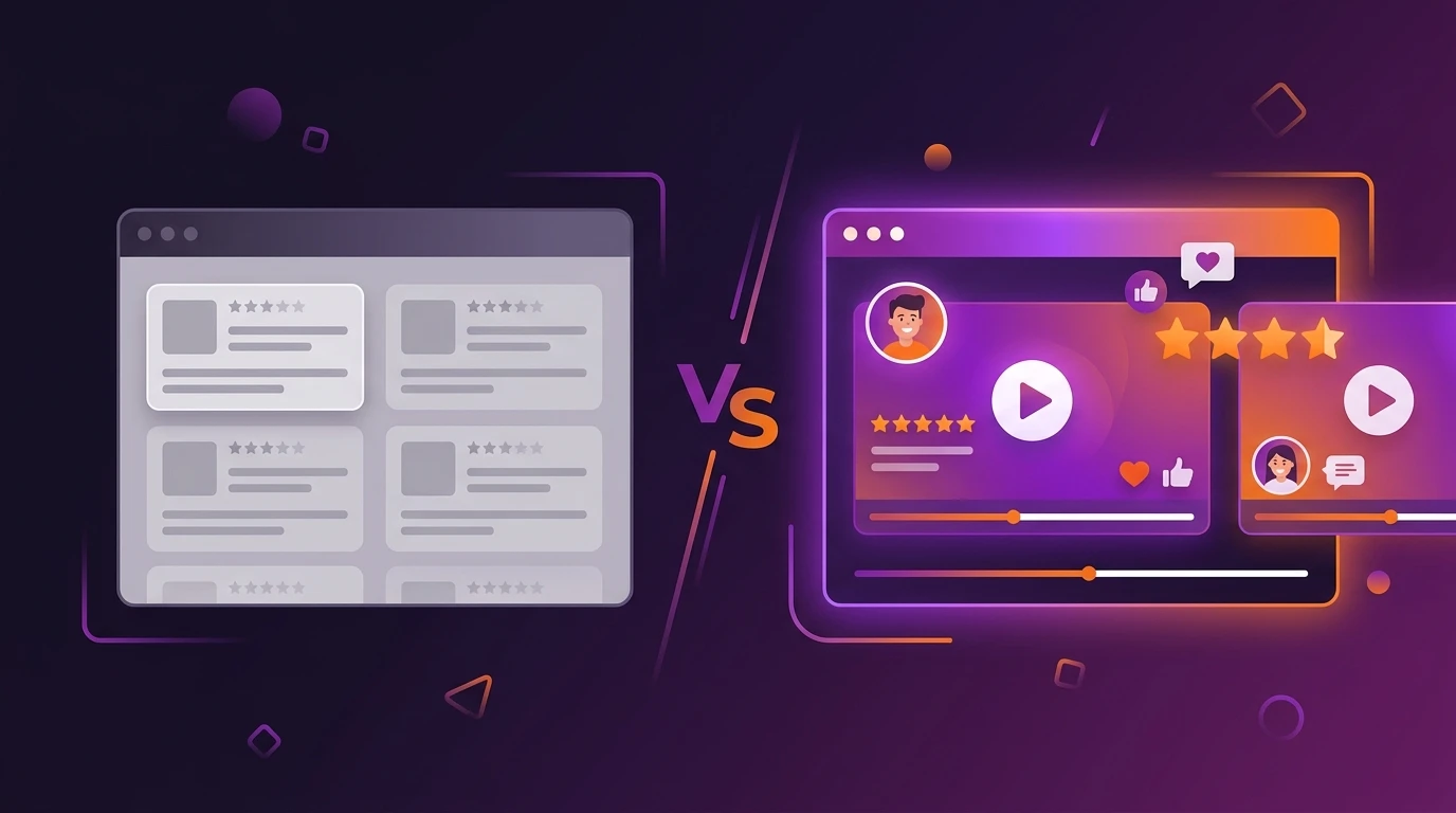 Video Reviews vs Text Reviews: Why Video Wins Every Time